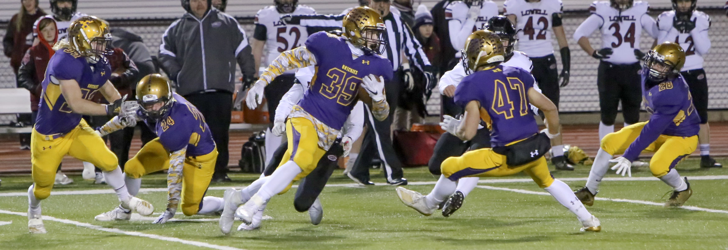 Hobart/Lowell, Football
